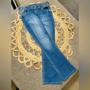 Wallflower Women's Boot Cut Jeans - Classic Blue